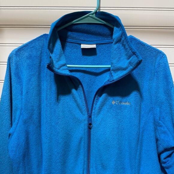 Columbia Fleece Zip Up Jacket Size L - Picture 4 of 12
